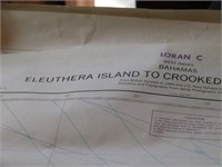 Nautical Map Eleuthera Island to Crooked Island