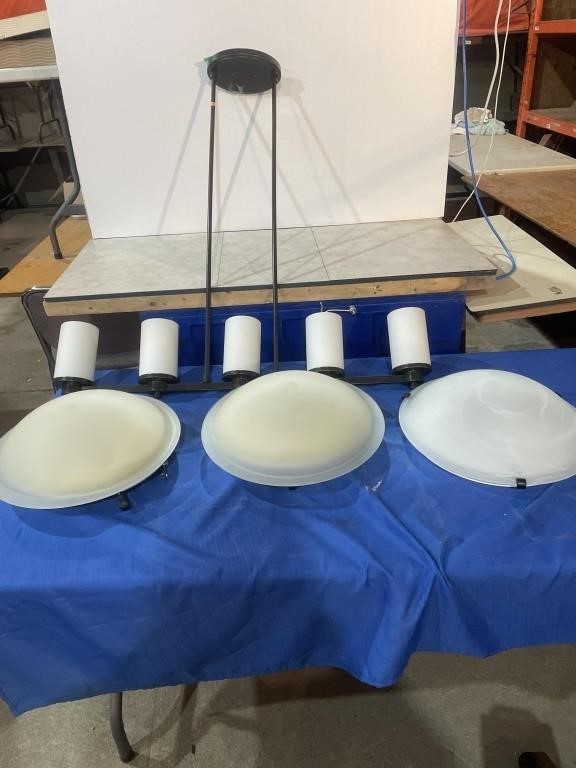Miscellaneous used light fixtures