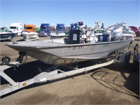 2002 Gregor 19' Boat & Trailer