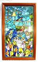 Stained Glass Window 22.5" x 36.5"