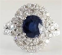 GIA Cert natural Sapphire ring APP $26,188