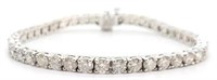 10.42 Carat Diamond Tennis bracelet APP $40,812