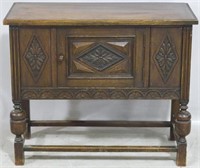 Jacobean oak 1 door server