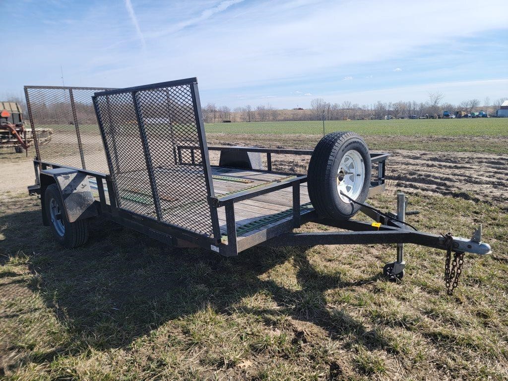 2009 Trophy Trailers 7x12 utility trailer