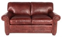 Hardwick loveseat by LEA Leather