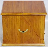 English table top bar chest