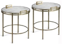 Pair of Alden Parkes Spencer Side Tables