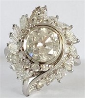 Orianne Diamond & Platinum unity ring APP $40,100