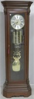 Bulova mahogany grandfather clock