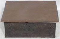 17th Century carved bible box