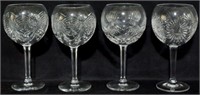 4 Waterford Millennium toasting goblets