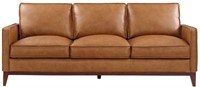 New Leather Italia Newport camel sofa