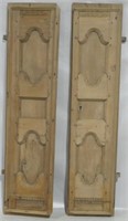 Architectural Pair Carved Doors 76x17