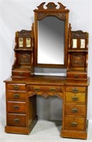 Edwardian mahogany dressing table