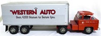 Western Auto toy truck & trailer