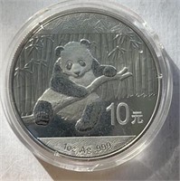2014 Panda 1oz .999 Silver