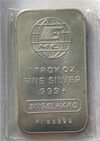 1oz Engelhard Silver Bar