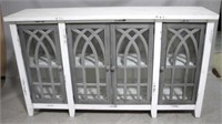 Split Nickel 4 door console