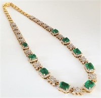 Oscar Friedman Emerald necklace APP $76,895