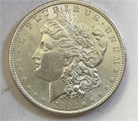 1882S Morgan Silver Dollar CHBU