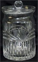 Waterford Marquis crystal lidded biscuit jar