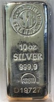 10oz Silver Bar .999