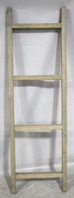 Wooden ladder decor,