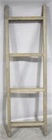 Wooden ladder decor, 60 x 17 approx