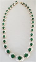 Oscar Friedman Emerald necklace APP $96,840