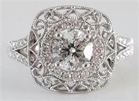 14K Gold Diamond ring Appraised $9462