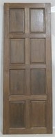 Architectural carved wood door, 83.25 x 30.5