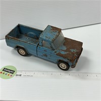 Vintage blue metal truck