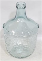 Large glass wine bottle, 19" tall