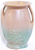 Nelson McCoy 6" pottery vase, unmarked