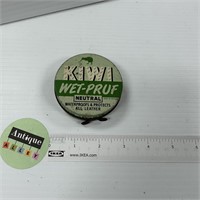 Kiwi - wet-pruf leather protector tin