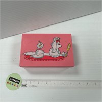 Pink Poodle box - Made in hong kong