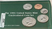 1993 UNC Mint Set