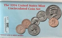 1994 UNC Mint Set