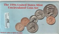 1994 UNC Mint Set