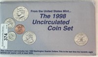 1998 UNC Mint Set