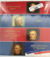 2009PD Presidential Set UnOpened