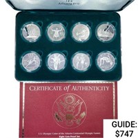 1995-1996 Atlanta Olympics Silver Dollar Set [8