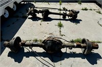 Pair of 4x4 Axles from 1997 Ford 1 Ton Truck