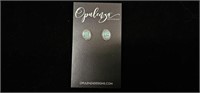 Jewelry Lot, SS Amazonite Post Earrings