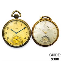- Gold Filled Elgin and Bulova Pocket Watches [2