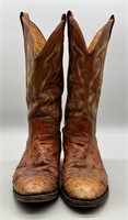 Nacona Ostrich Western / Cowboy Boot
s, Size 8.5D