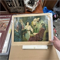 Christ in the Temple - print