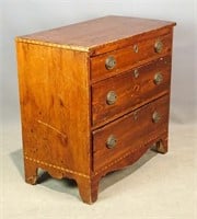 19th c. Pine Chest of Drawers