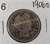 1001906D/1914s Barber Half Dollars (4) Coins