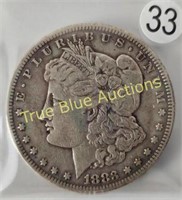 1883s Morgan Dollar, VF25